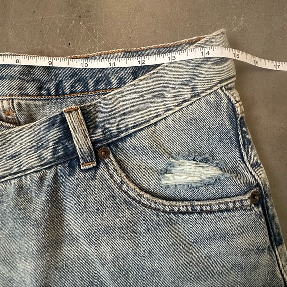 Cheap Monday • Denim Mini Skirt - Picture 6 of 9